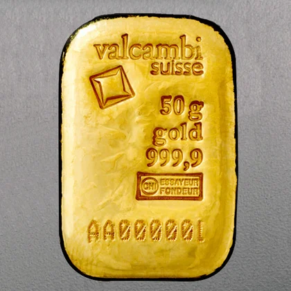 Goldbarren 50g