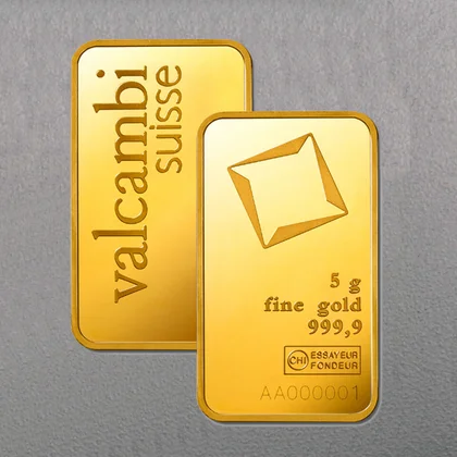 Goldbarren 5g