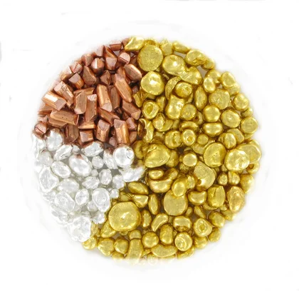 Zusammensetzung von 585er Schmuckgold