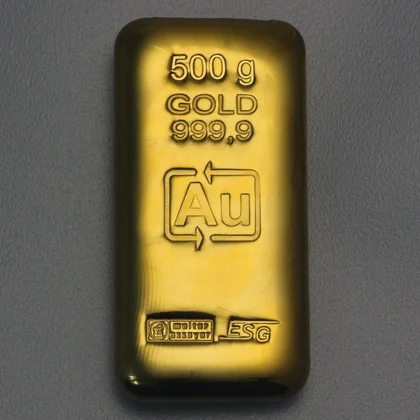 Goldbarren 500g