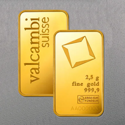 Goldbarren 2,5g