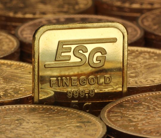 Anlagegold - Goldbarren / Goldmünzen